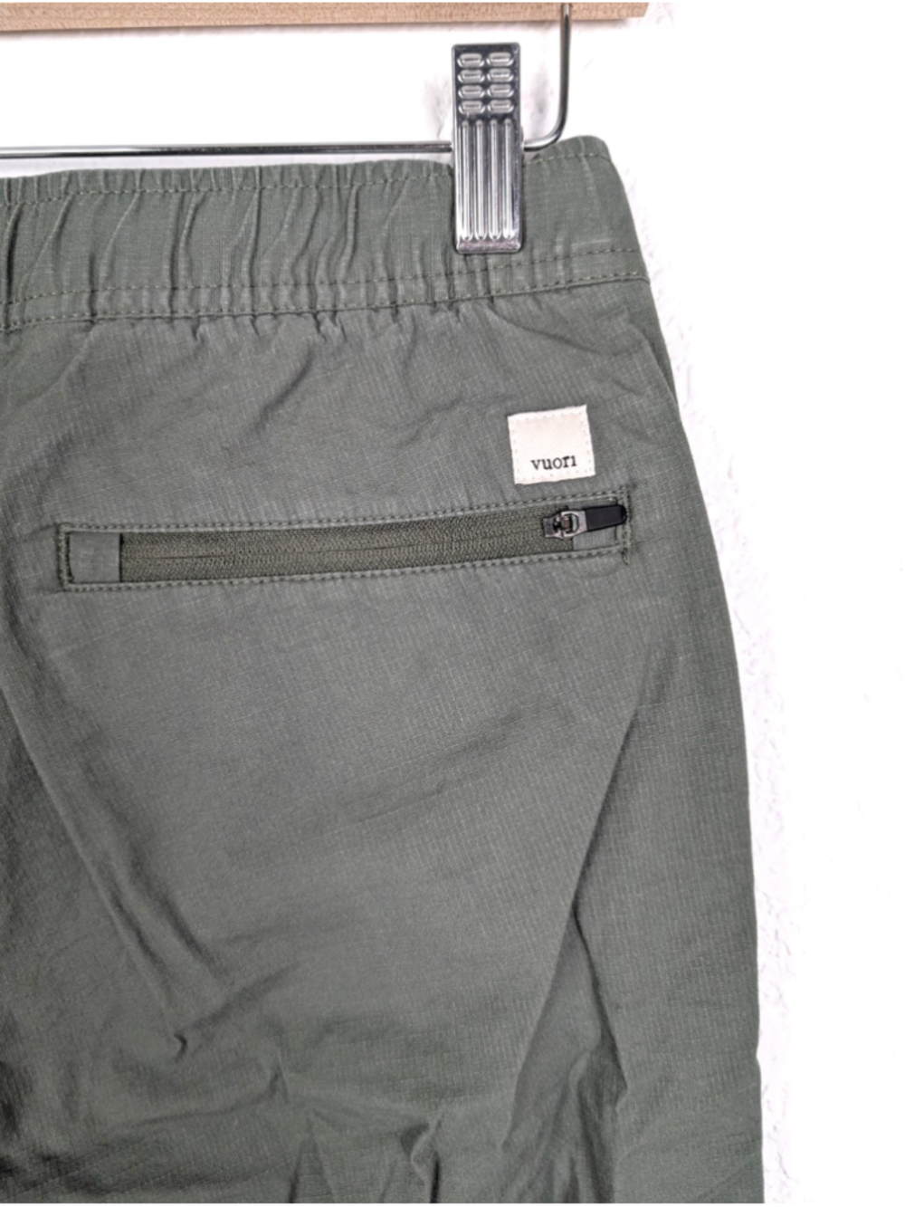 Vuori Womens Ripstop Pants Cargo Army Green Sz S Climbing Hiking Gorpcore - Picture 4 of 8